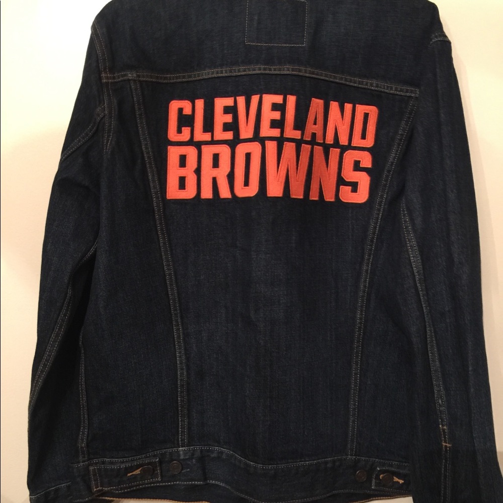 Men’s Levis jacket Cleveland Browns jacket size XL
